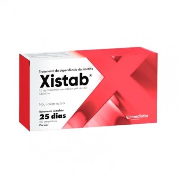 Xistab MG, 1.5 mg Blister 100 Unidade(s) Comp revest pelic