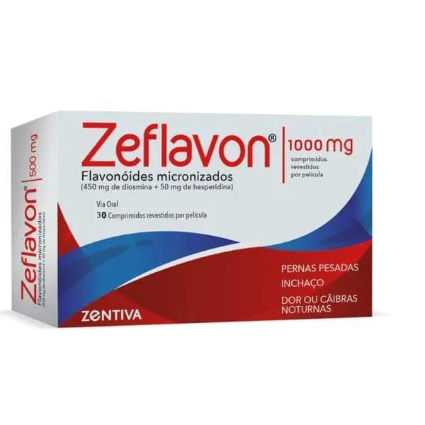 Zeflavon 1000, 1000 mg Blister 30 Unidade(s) Comp revest pelic