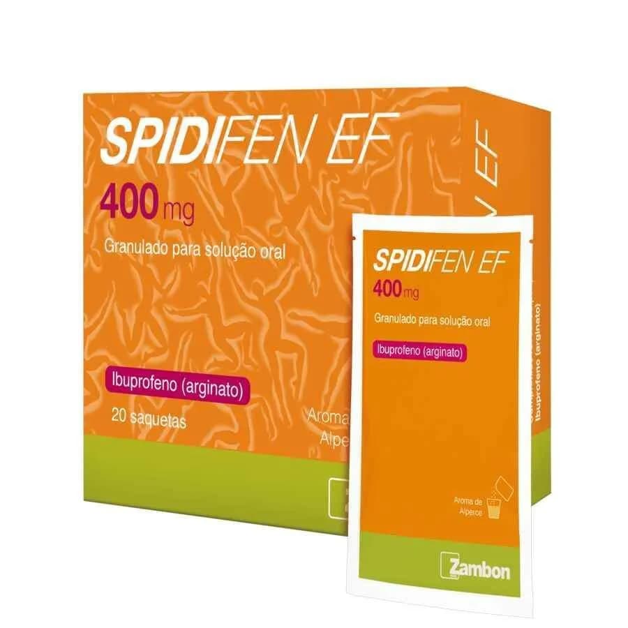 Spidifen EF, 400 mg 20 Saqueta Granul sol oral