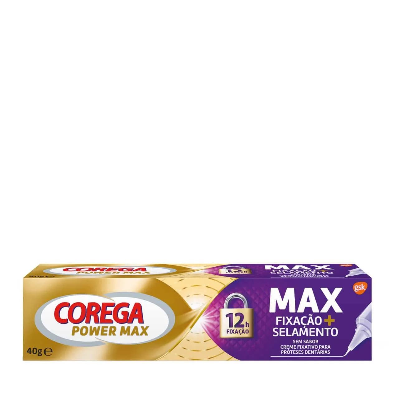 Corega Fixacao+ Selamento Max Cr Fix 40G