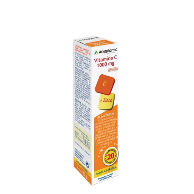 Arkopharma Vit C + Zinco Comp Eferv X20
