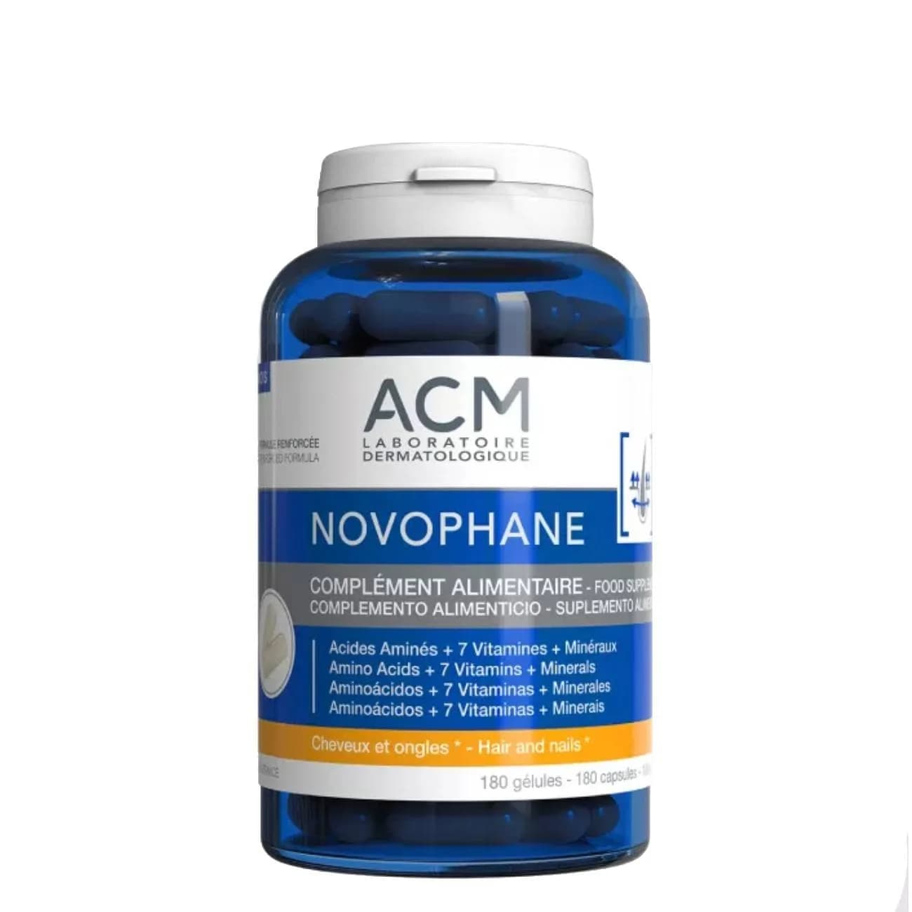 Novophane Caps Cab Unhas X180 cáps(s)