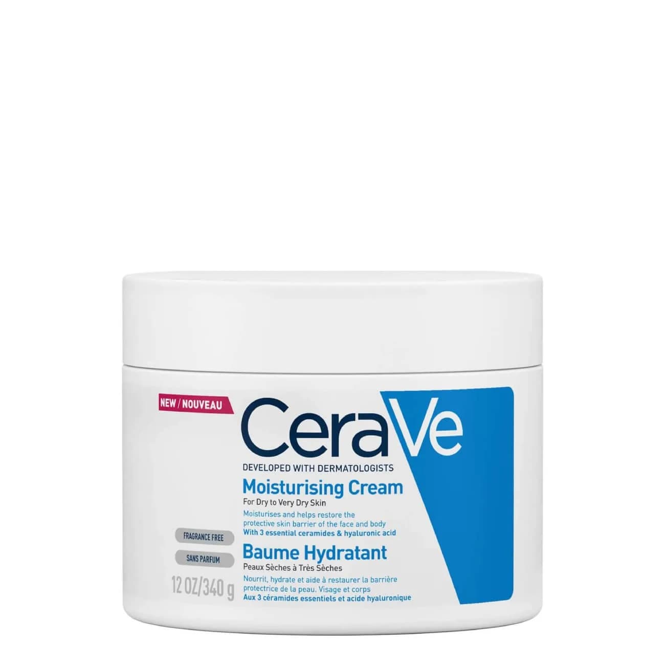 Cerave Core Moist Cr Hidrat Diario 340G