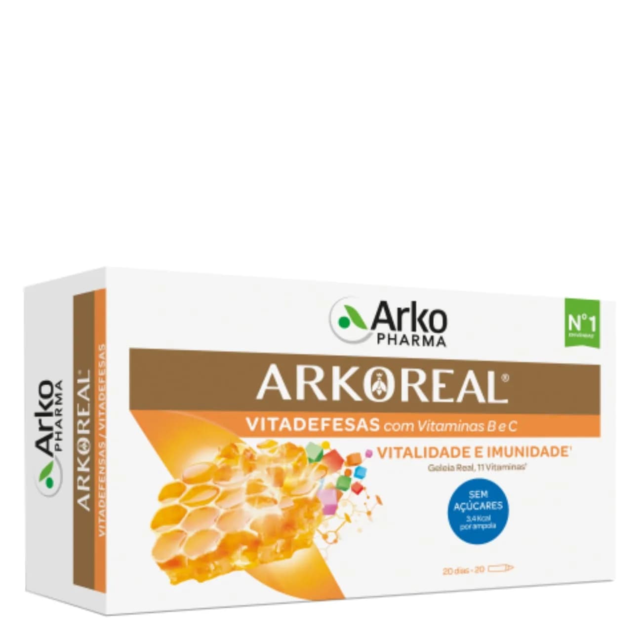 Arkoreal Geleia Vit Amp Larj S/Acucar X20