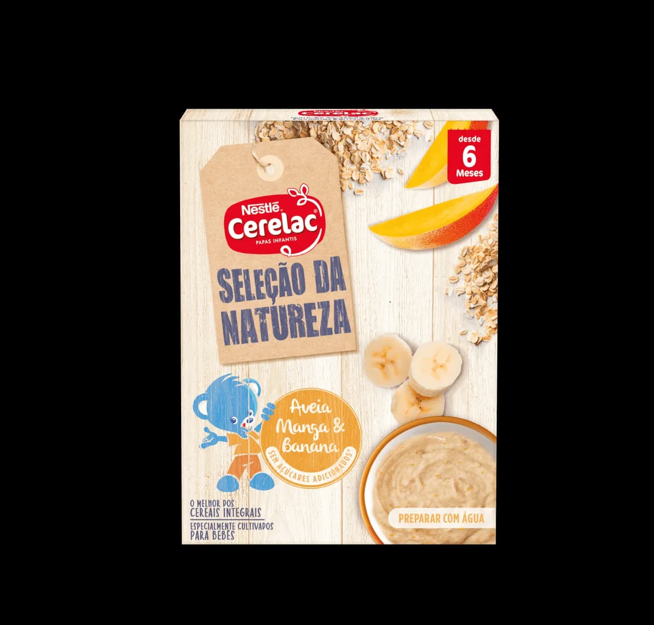 Cerelac Farinha LA Aveia Mang Ban 240G 6M+