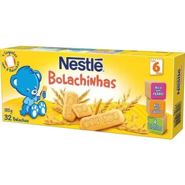 Nestle Bolachinhas 180G 6M+