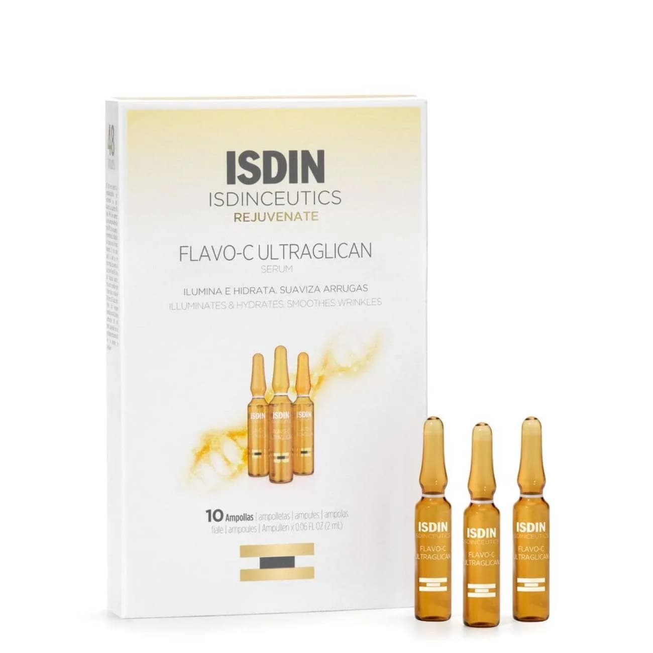 Isdinceut Flavo C Ultraglican Amp 2ml X10