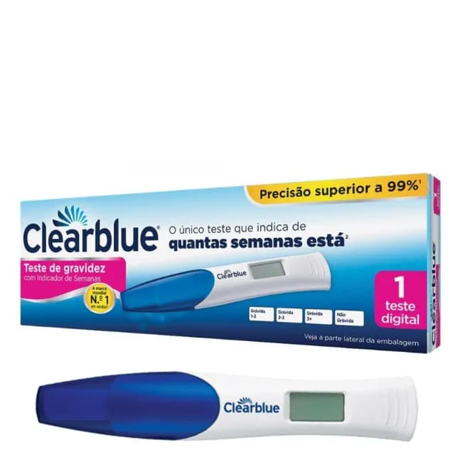 Clearblue Teste Gravid Ind Semanas