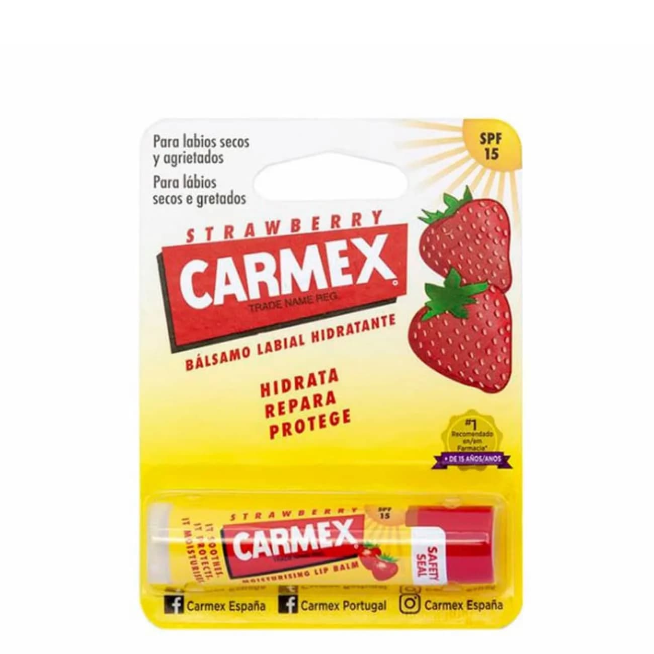 Carmex Stick Hid Lab Spf15 Morang4,25g