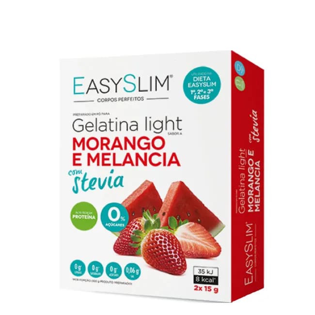 Easyslim Gelatina Lg Moran/Melan Stev Saqx2 pó sol oral saq