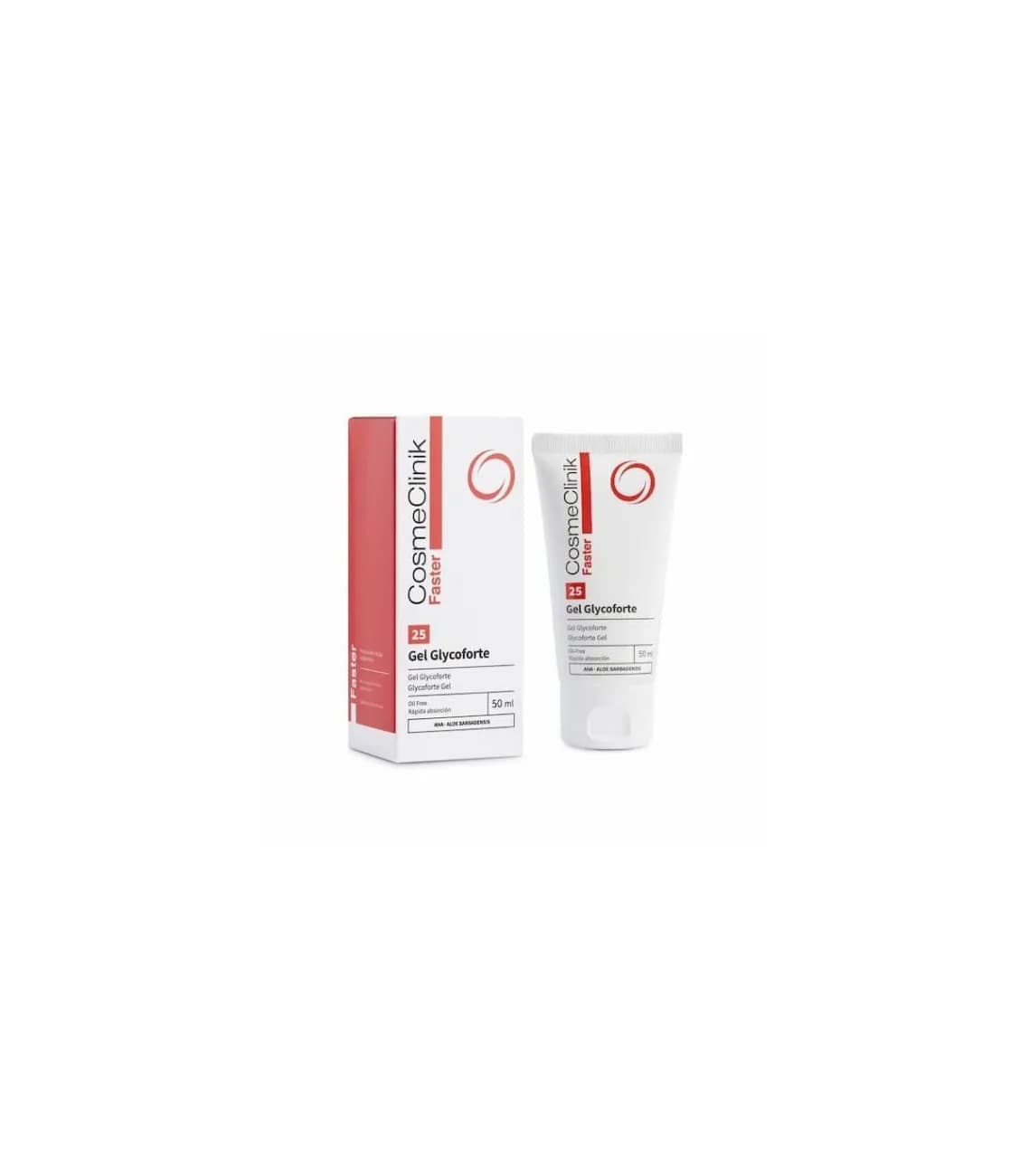 Faster 25 Gel Glycoforte Aha 50ml