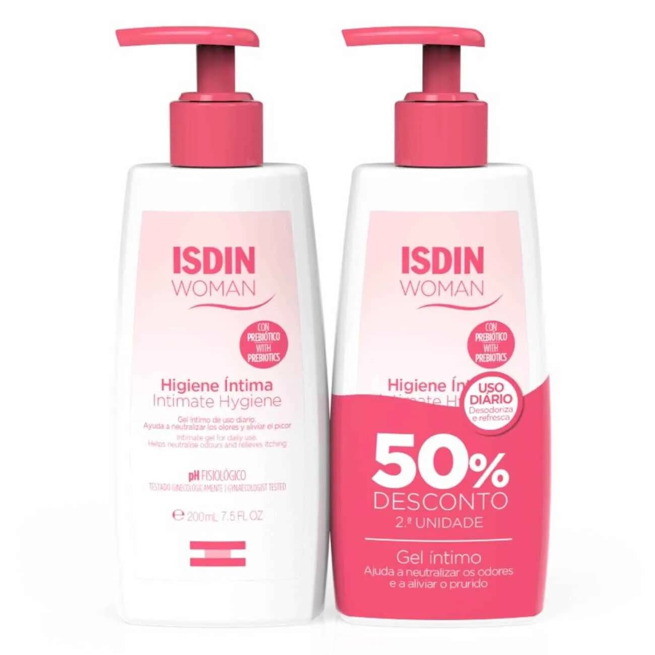 Isdin Woman Gel Hig Intim 200Ml 50%2ªU