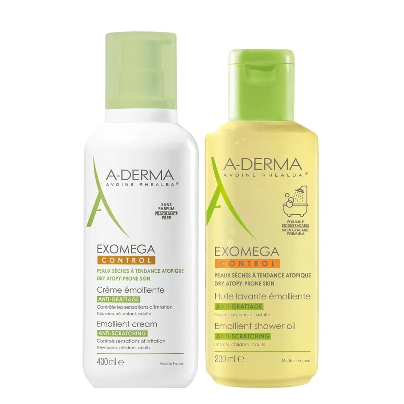 A-Derma Exomeg Control Cr400Ml+OfOl 200