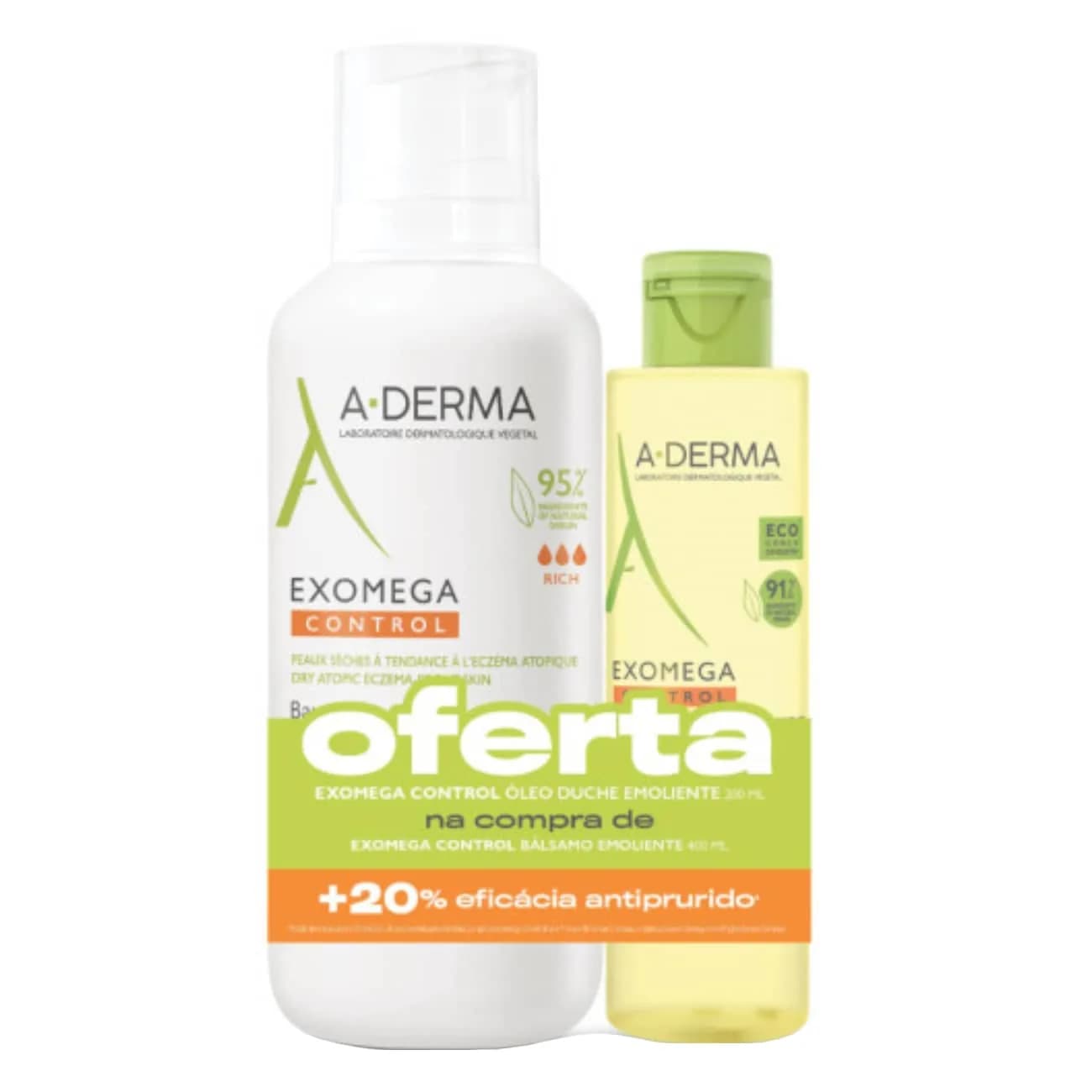 A-Derma Exomeg Control Bal400+Of Ol 200
