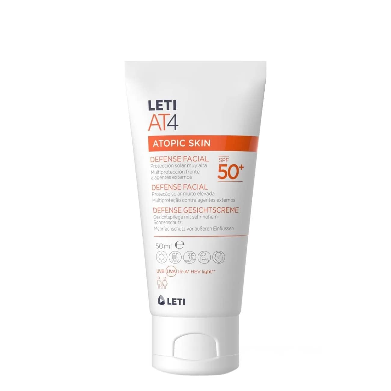 Letiat4 Defens Facial Spf50+ 50ml