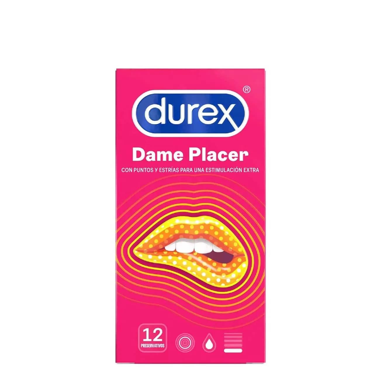 Durex Dame Placer Preservativo X12