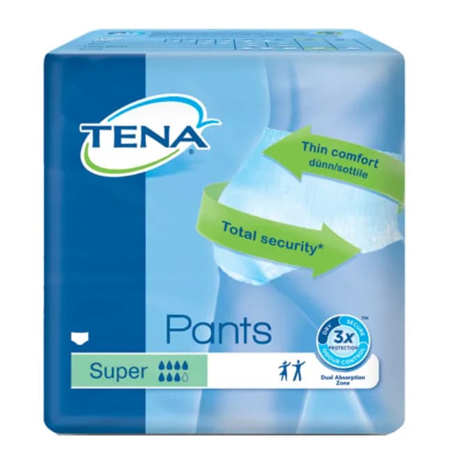 Tena Pants Cueca Super S X 12