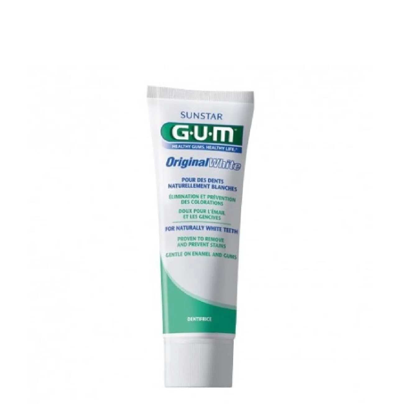 Gum Orig White Pasta Dent 75ml