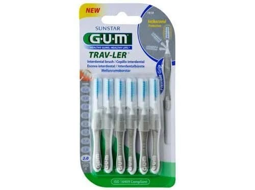 Gum Trav-Ler Esc 1618 Cil Largo Pt X6