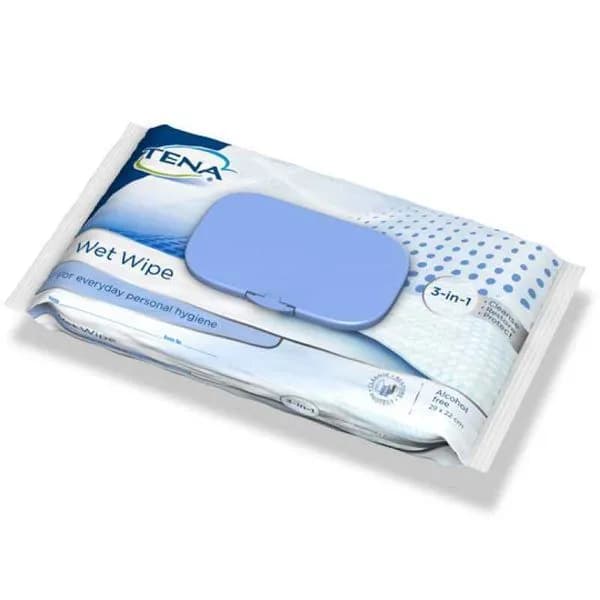 Tena Wet Wipes Toalhete X 48