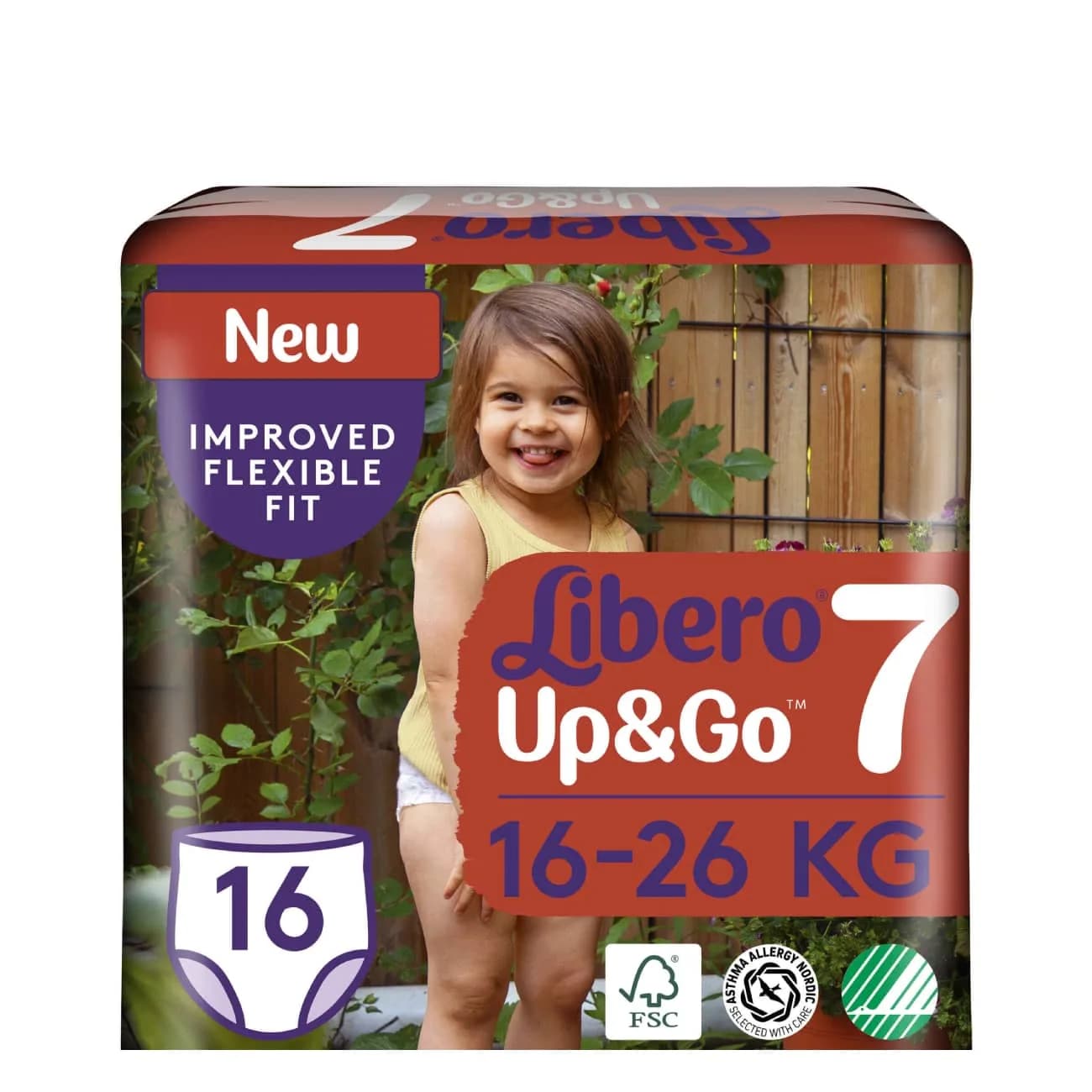 Libero Up Go Frald T7 16/26 Kg X16
