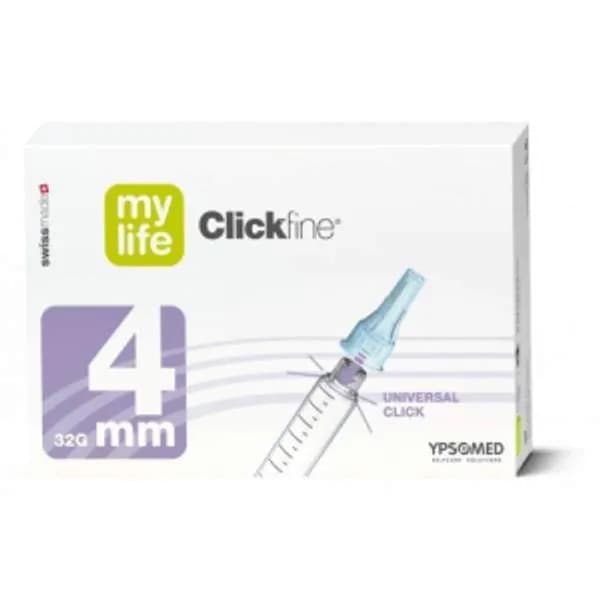 Clickfine Pl Ag Caneta 4mm X 32g X 100