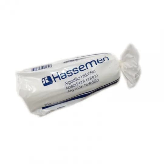 Algodao Hassemed Algodao Hidrofilo 80 G