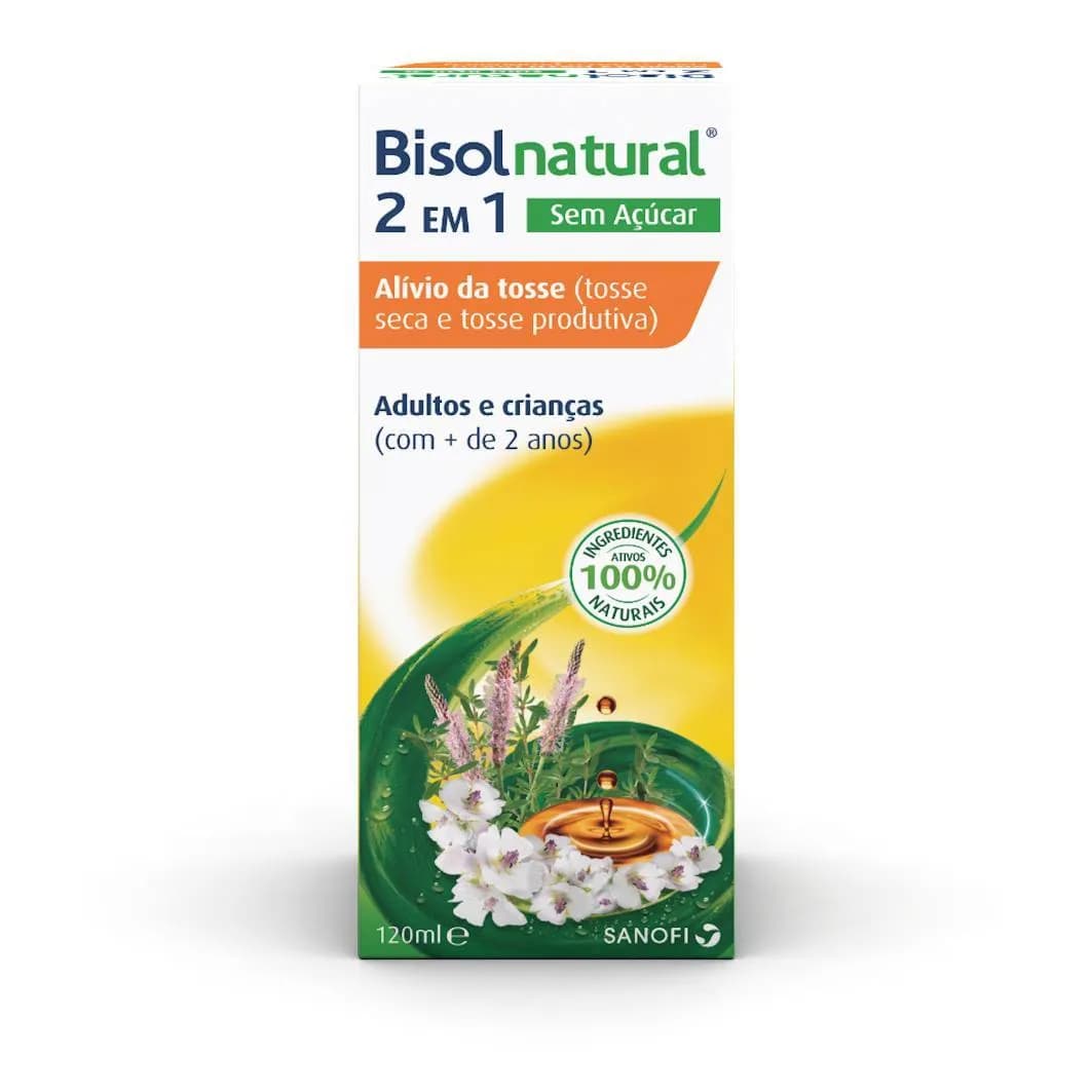 Bisolnatural 2em1 Xar S/Acucar 120ml xar mL