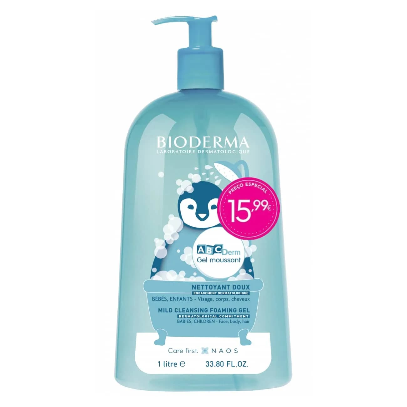 Abcderm Bioderm Gel Mous 1L Preco Esp