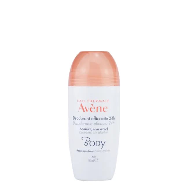 Avene Body Deo Roll On 24H Eficacia 50Ml