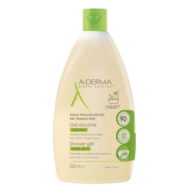 A-Derma Gel Duche Ult Rico 500ml