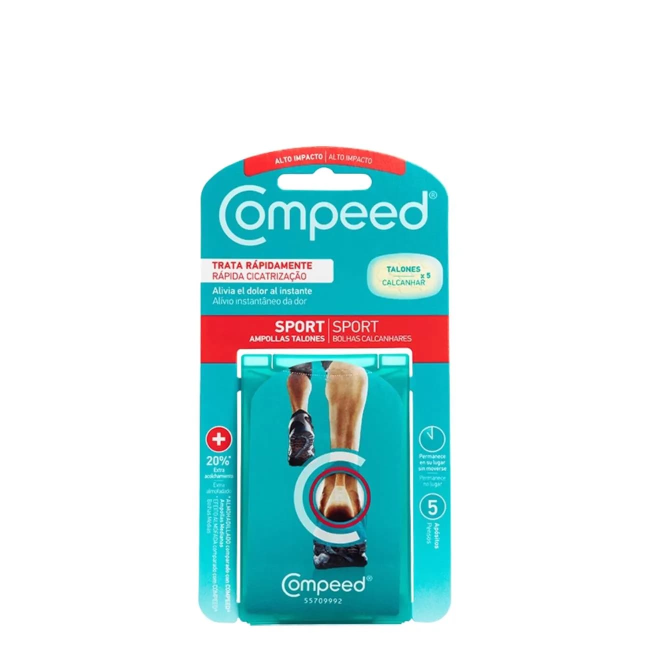 Compeed Sport Impact Penso Bolhas MedX5