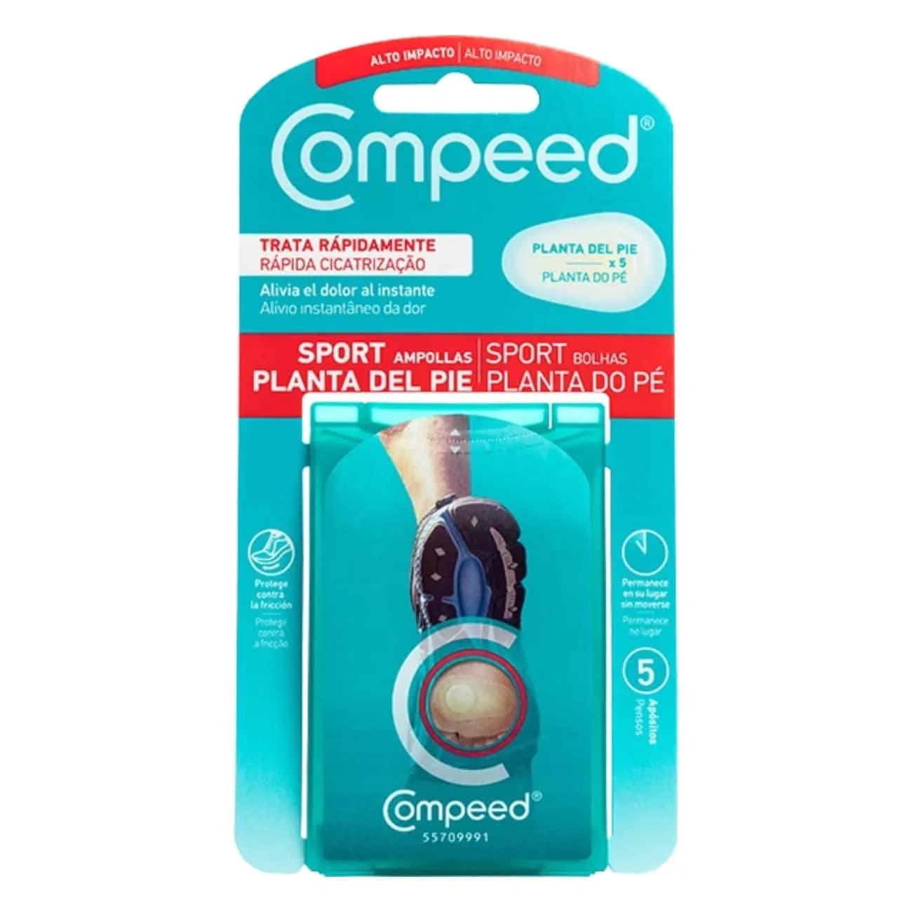 Compeed Sport Penso Bolhas Planta Pe X5