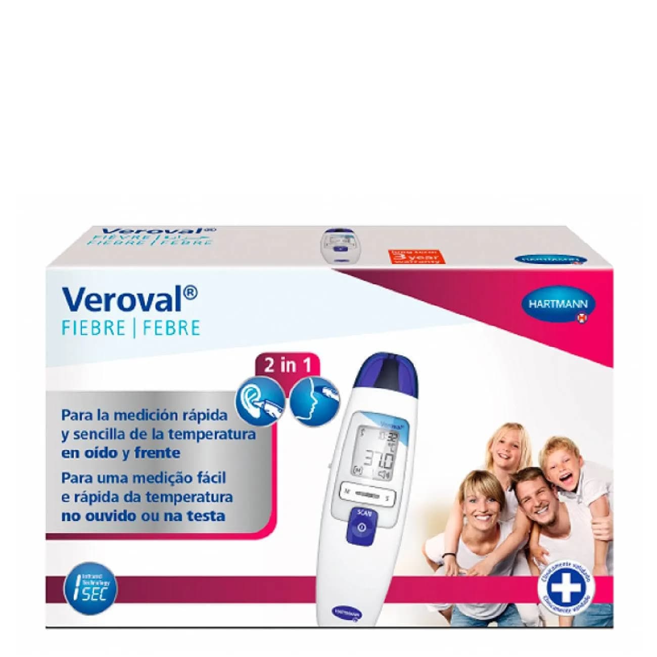 Veroval Ds22 Termometro Iv 2em1