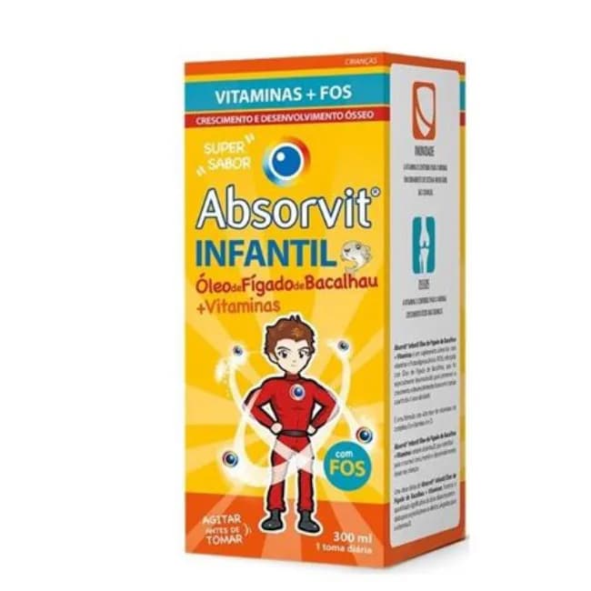 Absorvit Inf Ol Fig Bacalh+Vit Emul 300ml