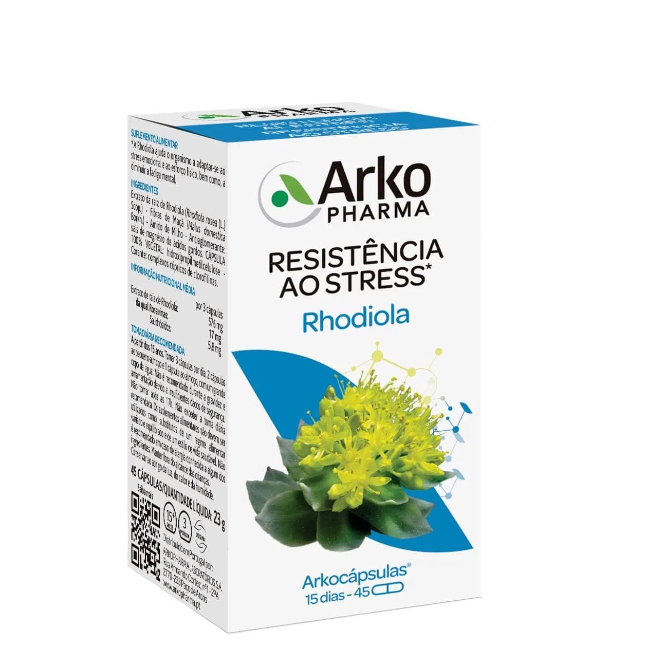 Arkocapsulas Rhodiola Caps X45 cáps(s)