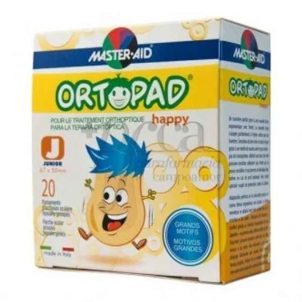Ortopad Happy Penso Oft Jun 67x50mm X20