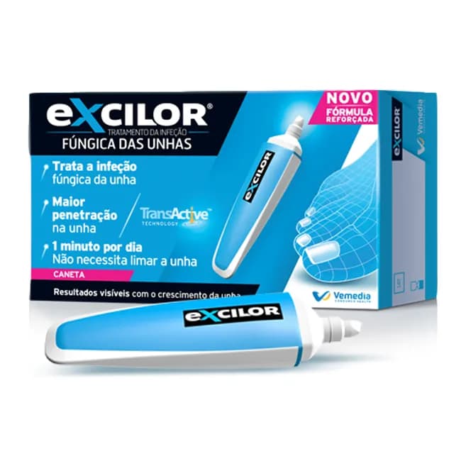 Excilor Caneta Fungica Unhas 3,3ml