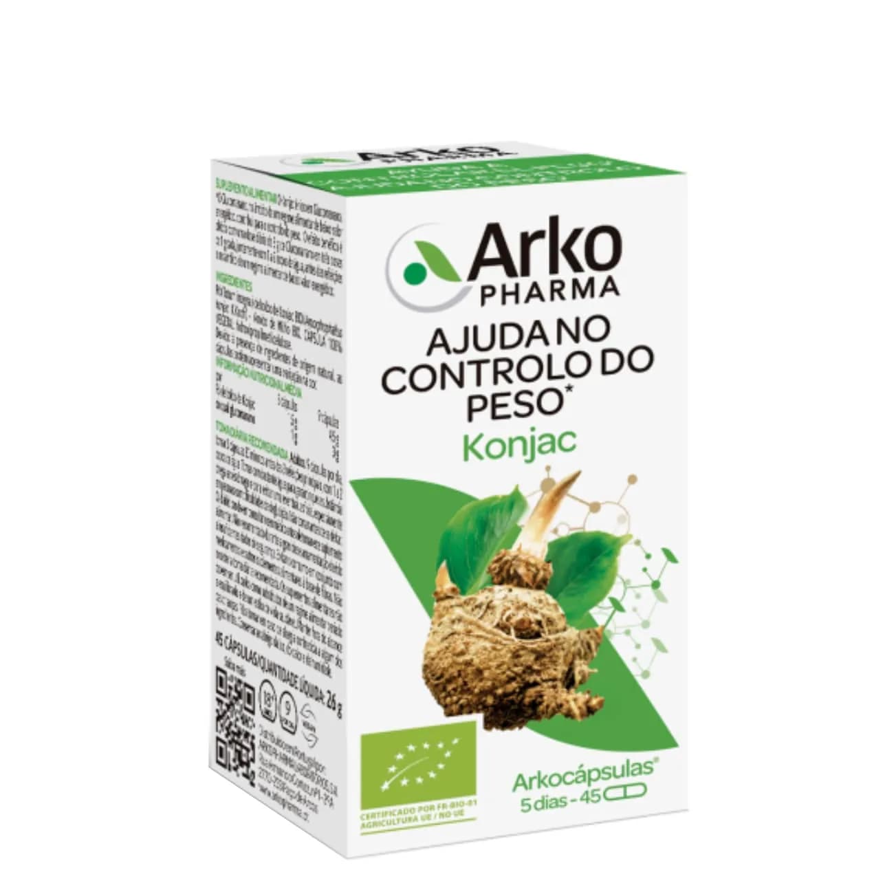 Arkocapsulas Konjac Glucomano Caps X45