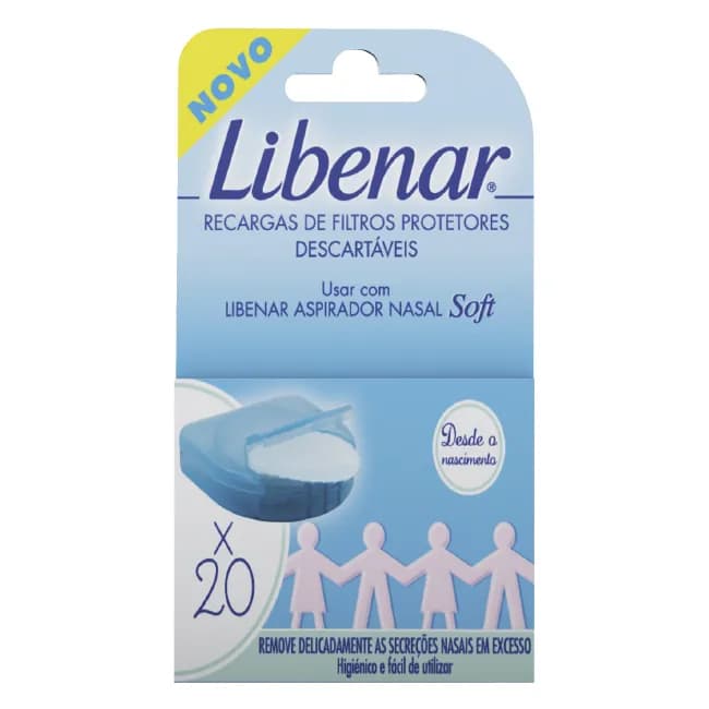 Libenar Baby Rec Asp Nasal Filt Desc X20