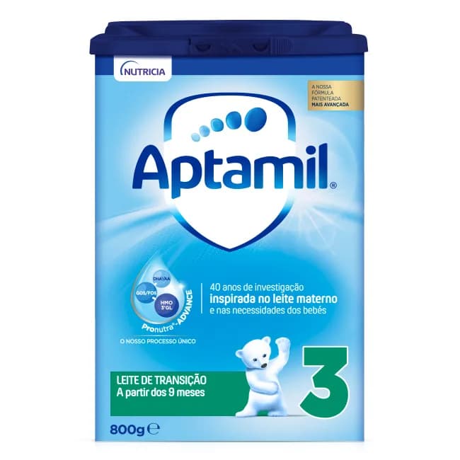 Aptamil 3 Pronutr Advan Leite Transicao800G