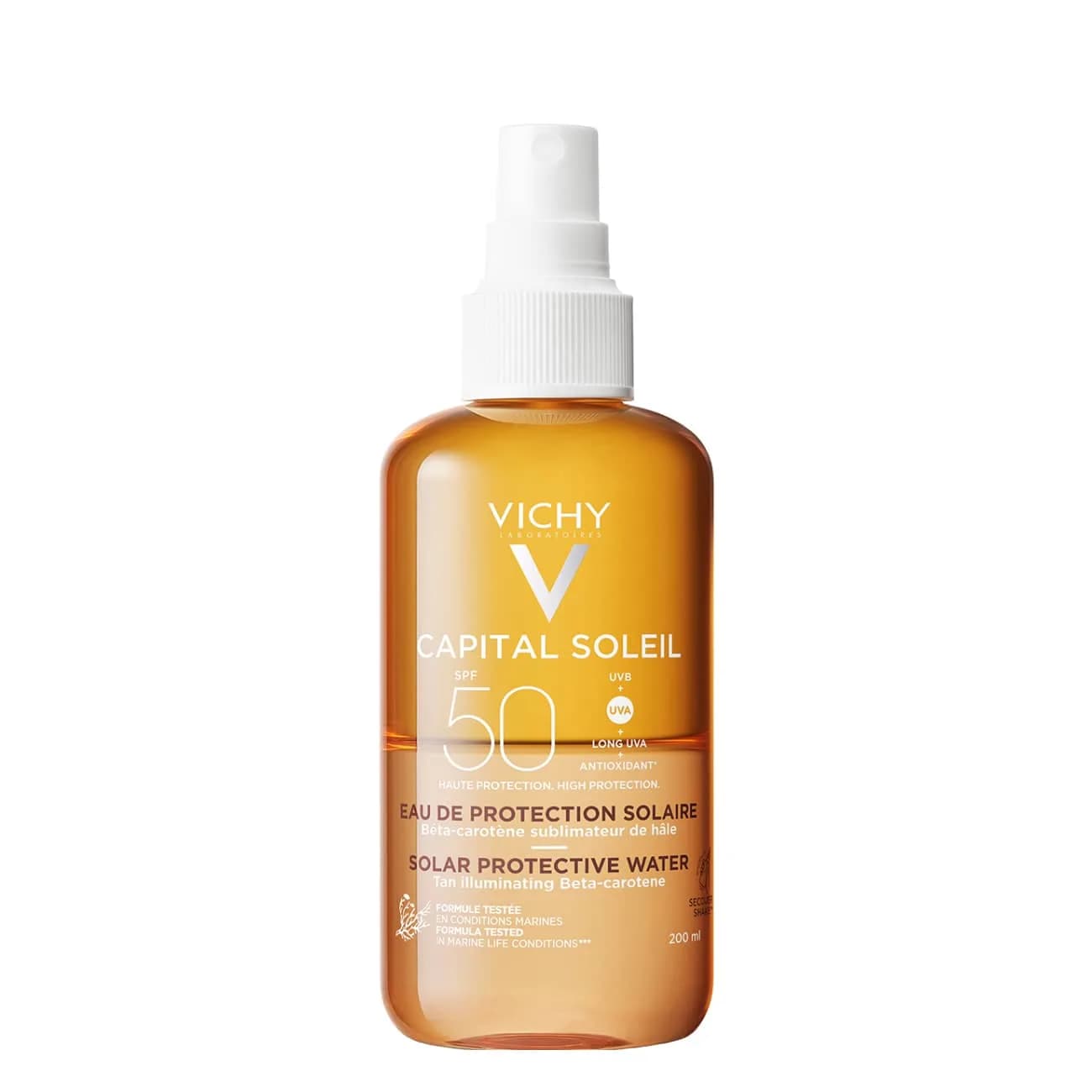 Vichy Capital Sol Ag Prot Sol SPF50 200Ml