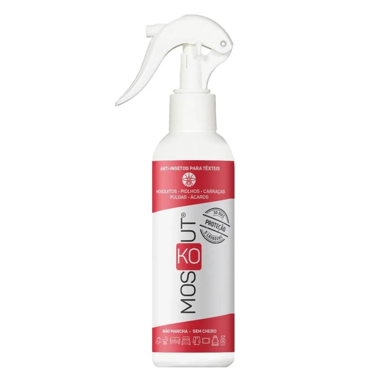 Moskout Spray Inseto P/Text C/Pist 200Ml