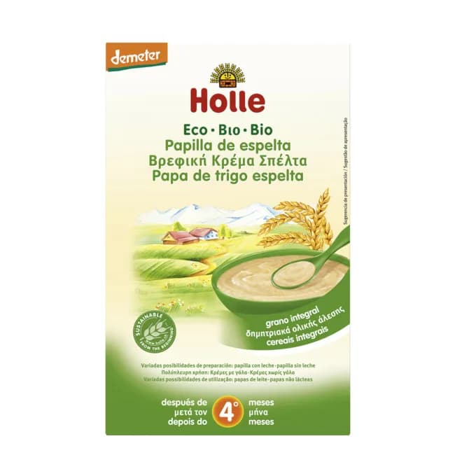 Holle Bio Papa N/Lact Trig Espelt250G 4M