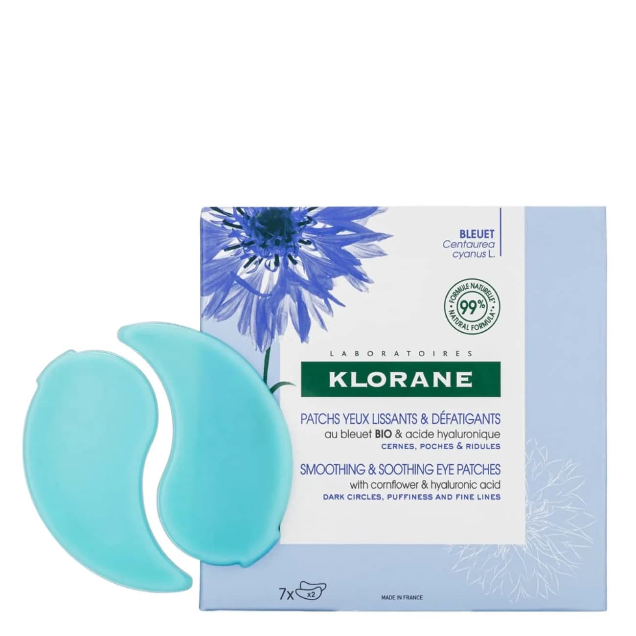 Klorane Ciano Patch Desfatig Expres X7