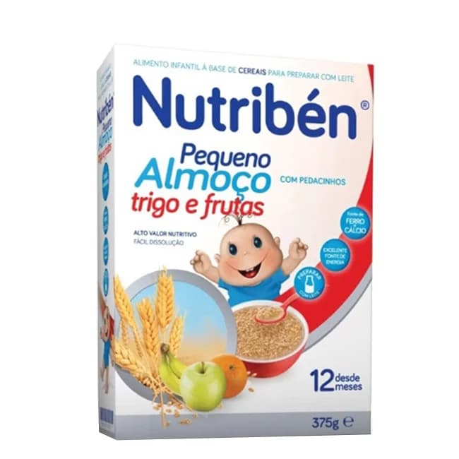 Nutriben Pq Almoc Trigo Fruta 375G