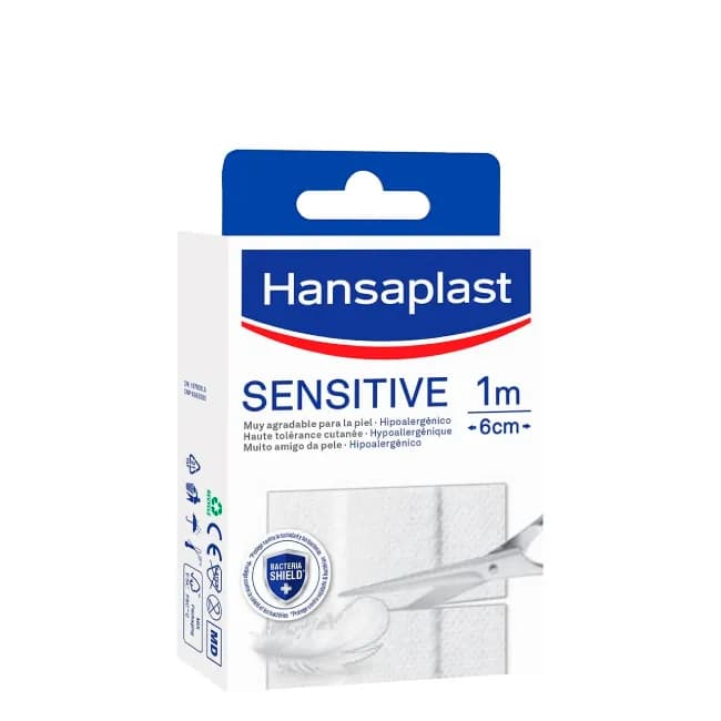 Hansaplast Sensitive Banda 1M X 6Cm