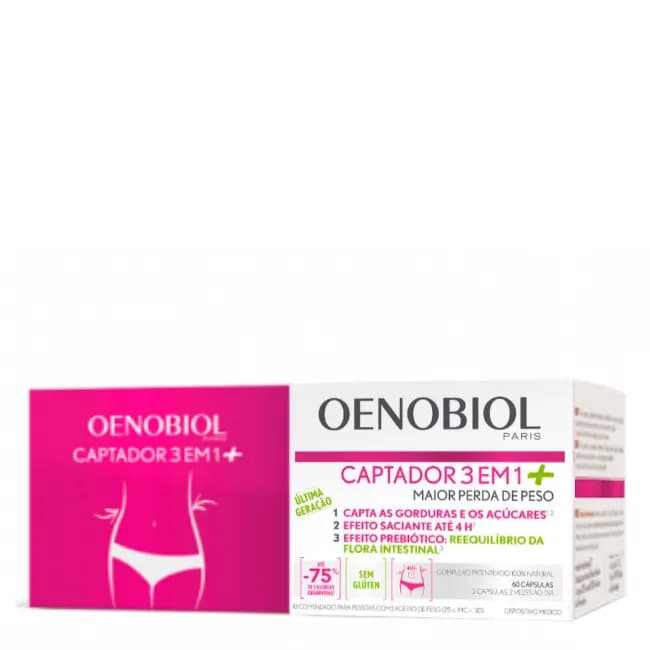 Oenobiol Captador 3Em1+ Caps X60X2