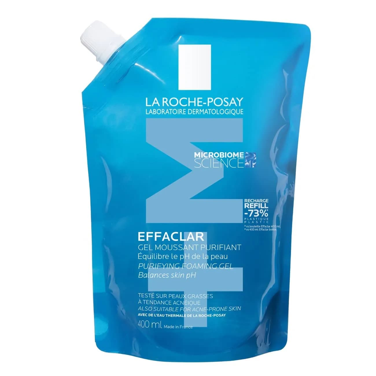 Lrposay Effaclar Gel +M Reffil 400Ml