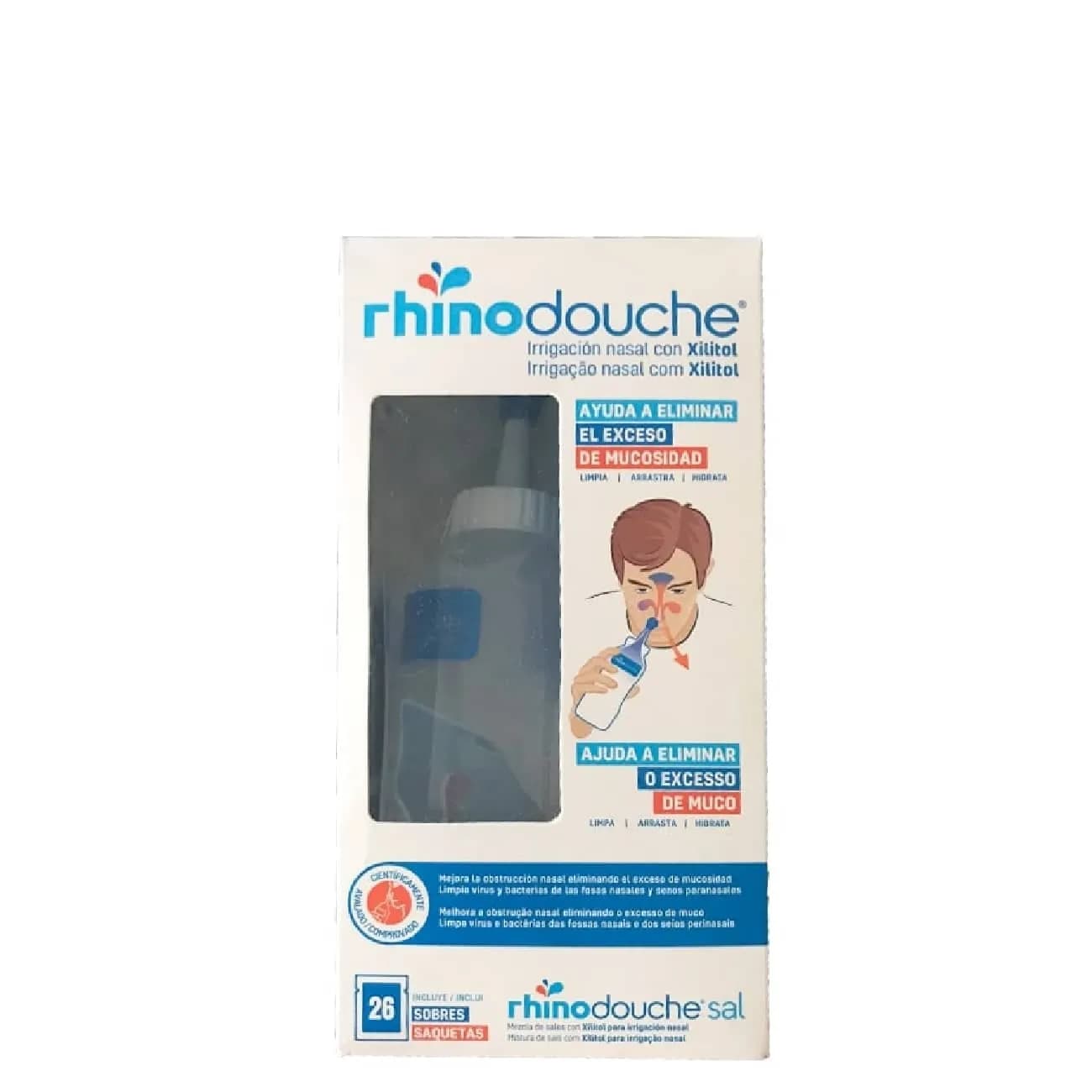 Rhinodouche Sist Lav Nasal+26Saq
